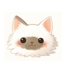もふねこフレンズ - ふわふわ日常スタンプ（個別スタンプ：8）