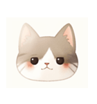 もふねこフレンズ - ふわふわ日常スタンプ（個別スタンプ：15）