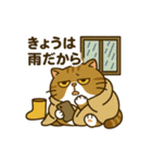 現実逃避するねこ（個別スタンプ：35）