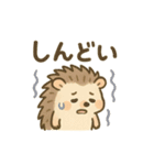 がんばるハリネズミの日常スタンプ（個別スタンプ：38）