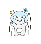 毎日がんばる くまったちゃん（個別スタンプ：12）