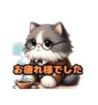 ラグドールのふわふわ気分スタンプ（個別スタンプ：7）