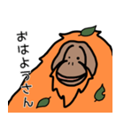 だってオランウータンだもの（個別スタンプ：1）