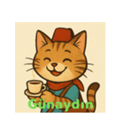 イスタンブール猫のミル トルコ語スタンプ（個別スタンプ：5）