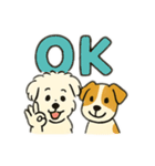 ゆる優しい犬さま（個別スタンプ：4）