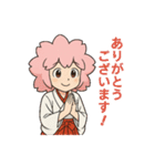 桜巫女みみこちゃん第2弾（個別スタンプ：15）