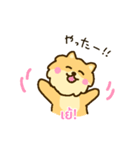 「わたしはポメラニアン」(タイ語)（個別スタンプ：15）