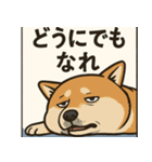 人生辛い犬（個別スタンプ：10）
