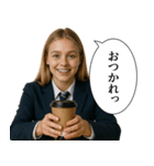 毎日使える女子高生(日常)（個別スタンプ：5）