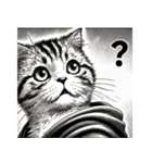 渋い！漫画タッチ猫のスタンプ（個別スタンプ：29）