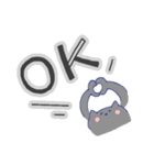くまとねこのお仕事で使える言葉（個別スタンプ：2）