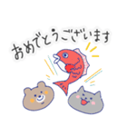 くまとねこのお仕事で使える言葉（個別スタンプ：38）