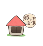 Where will what come out？あいさつせっと（個別スタンプ：7）