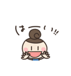 Where will what come out？あいさつせっと（個別スタンプ：11）
