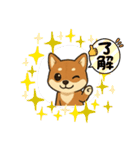『柴犬』の可愛いスタンプ（個別スタンプ：12）