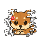 『柴犬』の可愛いスタンプ（個別スタンプ：23）