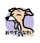【フォーン3】1年中使えるイタグレスタンプ（個別スタンプ：4）