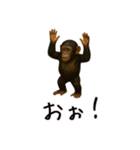 おもしろ動物たちのクセ強スタンプ(男子用)（個別スタンプ：8）
