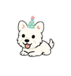 顔で語る犬さま（個別スタンプ：14）
