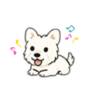 顔で語る犬さま（個別スタンプ：15）