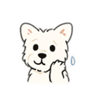 顔で語る犬さま（個別スタンプ：18）