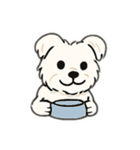顔で語る犬さま（個別スタンプ：20）