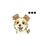 顔で語る犬さま②（個別スタンプ：7）
