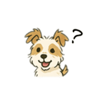 顔で語る犬さま②（個別スタンプ：8）