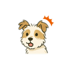顔で語る犬さま②（個別スタンプ：10）