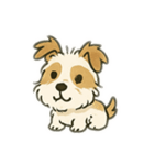 顔で語る犬さま②（個別スタンプ：13）