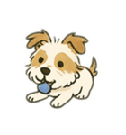 顔で語る犬さま②（個別スタンプ：23）