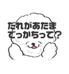 関西弁のビションフリーゼ（個別スタンプ：28）
