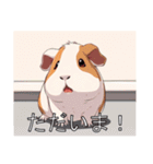 モルモットがいっぱい（個別スタンプ：12）