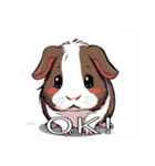 モルモットがいっぱい（個別スタンプ：38）