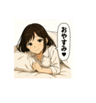 癒しのOLお姉さん（個別スタンプ：3）