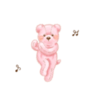 動くくまちゃん❁ふわふわテディベア vol.3（個別スタンプ：3）