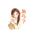 可愛い奥さま日常スタンプ（個別スタンプ：12）