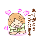 ☆元気で笑顔☆日常の敬語あいさつスタンプ（個別スタンプ：9）