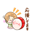 ☆元気で笑顔☆日常の敬語あいさつスタンプ（個別スタンプ：11）