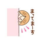 ☆元気で笑顔☆日常の敬語あいさつスタンプ（個別スタンプ：18）
