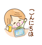 ☆元気で笑顔☆日常の敬語あいさつスタンプ（個別スタンプ：30）