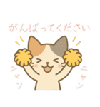 敬語の三毛猫スタンプ（個別スタンプ：10）