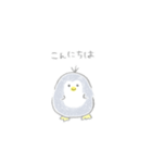 えんぴつぺんぎん【敬語】（個別スタンプ：3）