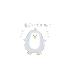 えんぴつぺんぎん【敬語】（個別スタンプ：30）