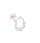 えんぴつぺんぎん【敬語】（個別スタンプ：33）