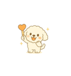 トイプードルのプチくん（個別スタンプ：21）