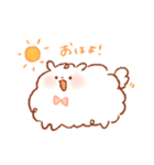 もこもふわんこちゃん（個別スタンプ：1）