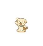 しろい子いぬの日常。（個別スタンプ：7）