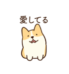 人懐こいコーギー(日常会話)（個別スタンプ：32）