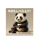 リアルかわいい日常パンダ2ᐢ⓿ᴥ⓿ᐢ₎（個別スタンプ：6）